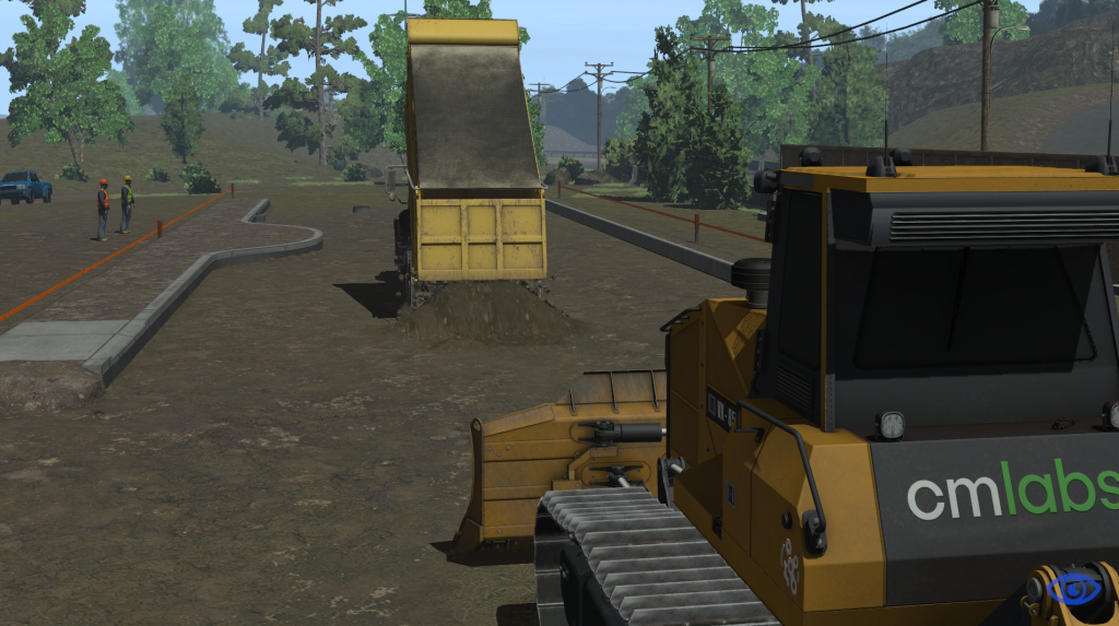 CM Labs simulator technology teaches advanced dozer techniques