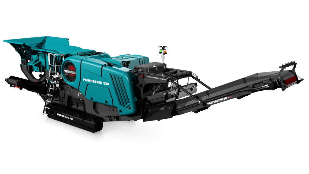 The Premiertrak 330 crusher uses a 1000mm x 600mm (40" x 24") jaw chamber and is capable of producing up to 280tph (308 US tph) of crushed material. It can be used in a range of applications including aggregate, recycling and mining.