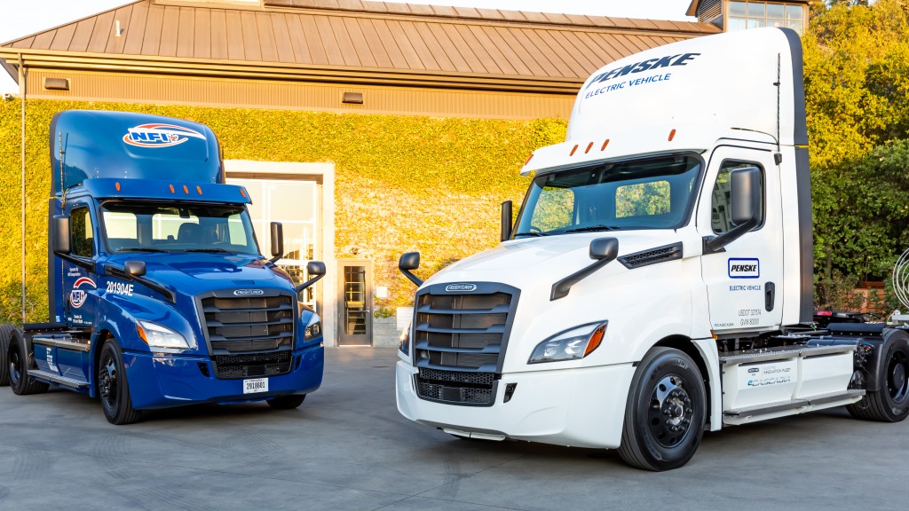 “We’re pleased to continue our collaboration with Freightliner and be among the first companies putting the eCascadia to work,” said Brian Hard, president and CEO of Penske Truck Leasing.