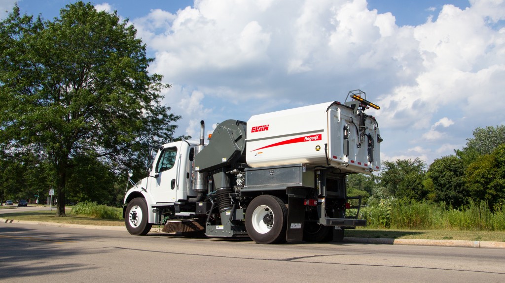 Elgin Sweeper announced the launch of the RegenX™ regenerative air street sweeper designed with the input of municipalities and contractors – including operators, service technicians, fleet managers and public works directors – from across the United States and Canada.