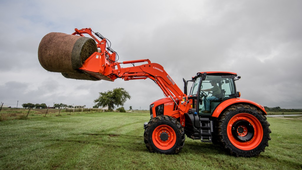 "The Goodyear LSW Optitrac is an excellent tire option for our dealers and their customers," says Kent Brown, Kubota senior product manager, ag utility tractors.