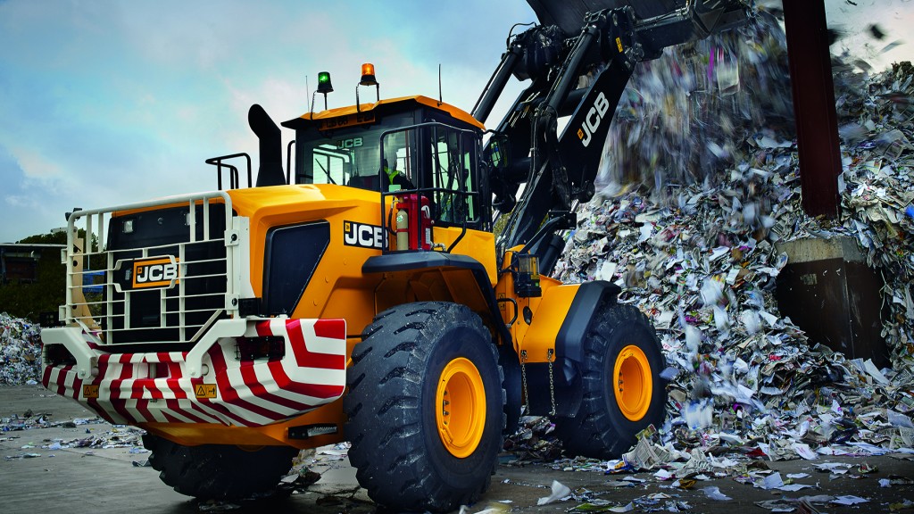 JCB North America's largest wheel loader now has high-lift option