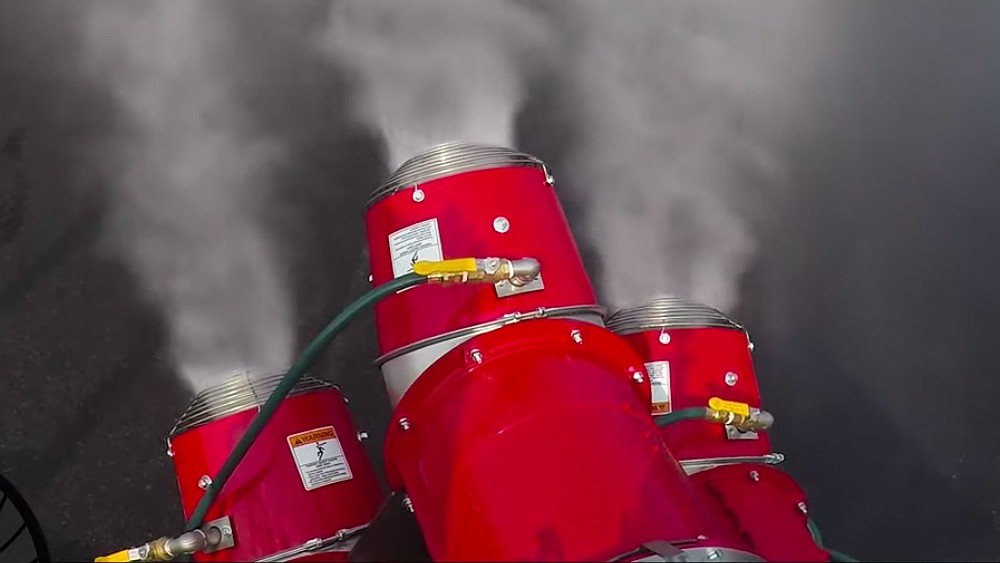 Watch the VIDEO: Buffalo Turbine introduces triple the coverage in dust control with new Trident