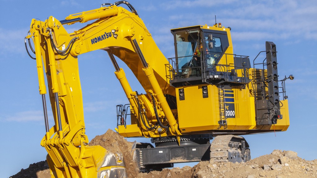 "The PC2000-11 is designed to load 70- to 200-ton rigid frame haul trucks and is an excellent tool for stripping overburden, loading coal, and loading shot rock," said Robert Hussey, product marketing manager, Komatsu America.