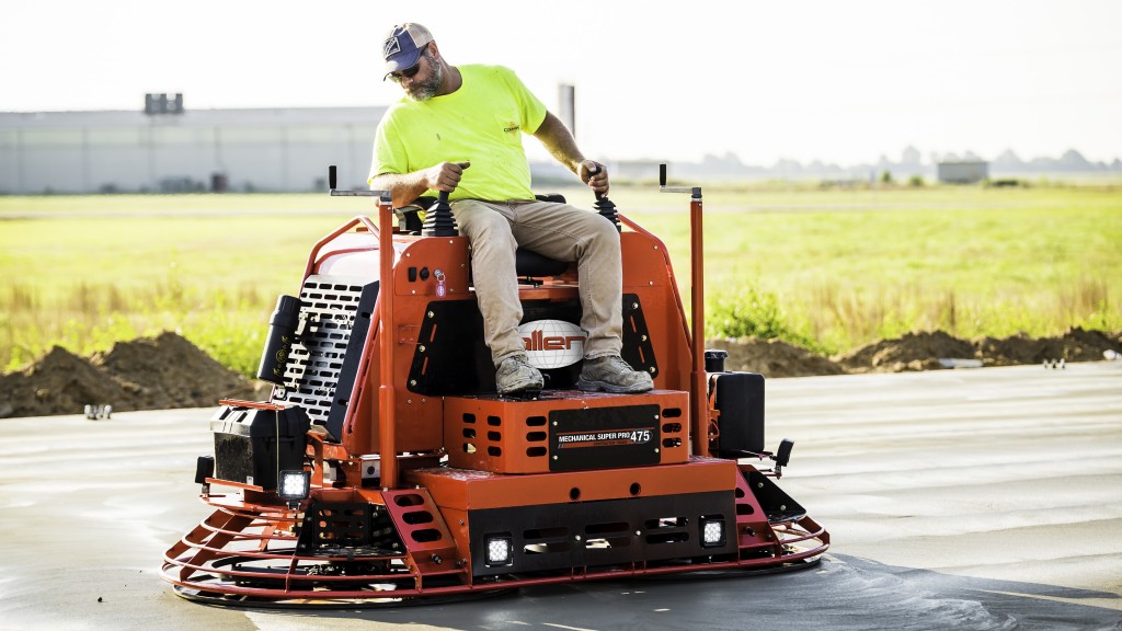 The MSP475 was designed with the high volume flat work concrete contractor in mind.