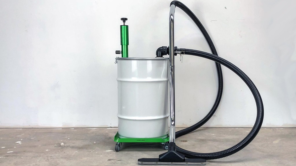 Innovative Kleenvac turns any drum into a wet vacuum for industrial spills cleanup