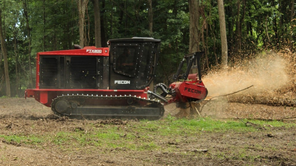 Fecon introduces mid-size FTX200 mulching tractor