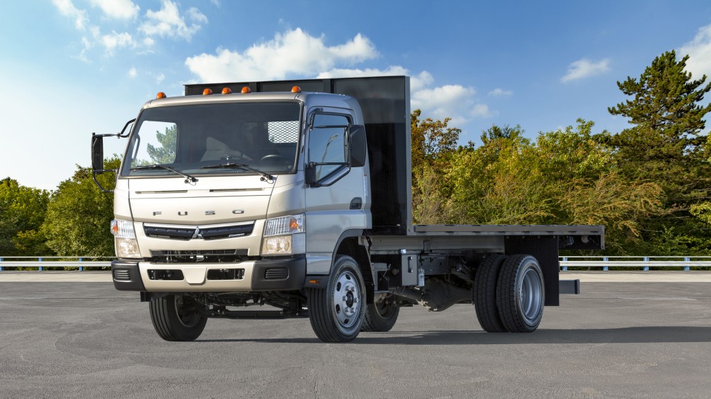 FUSO Class 5 FE 180 GAS cabover production kicks off