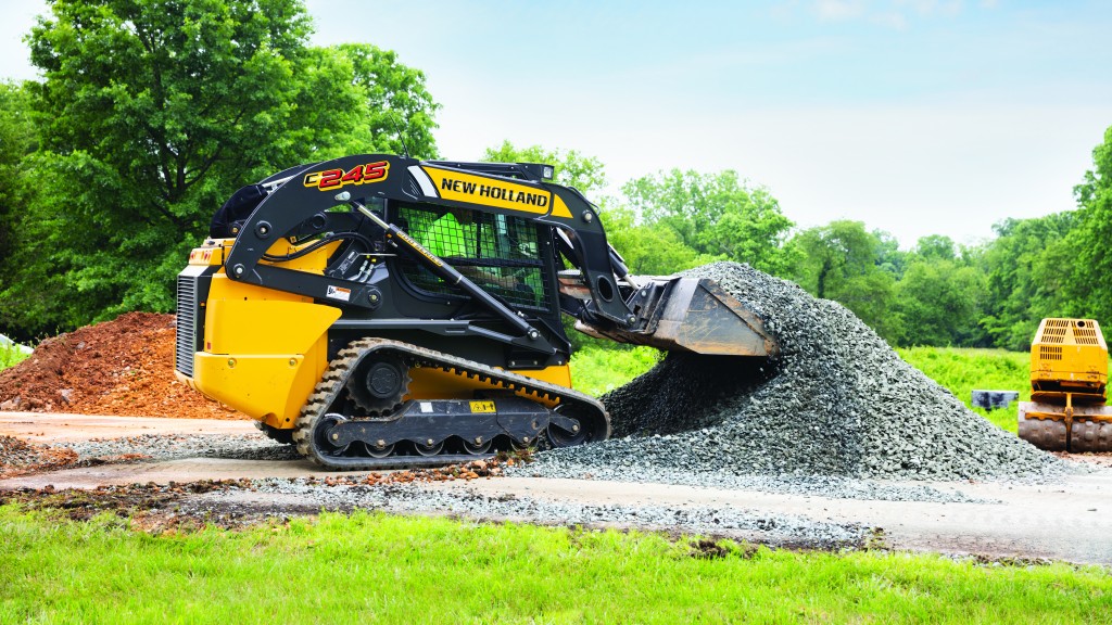 The C245 is the most powerful and largest compact track loader offered by New Holland.