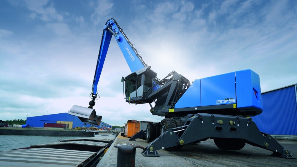 "The MHL 375 satisfies the end user looking for a 145,000 pound machine in the heavy scrap usage arena and the MHL 310 is used for waste recycling and recovery.   Both of these machines have the latest updates from Fuchs which helps make the operator more productive."