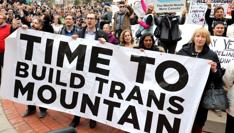 Hundreds came out in support of the Trans Mountain pipeline at the McDougal Centre in Calgary. Darren Makowichuk/Postmedia (CNW Group/Canada Action Coalition). Hundreds came out in support of the Trans Mountain pipeline at the McDougal Centre in Calgary. Darren Makowichuk/Postmedia (CNW Group/Canada Action Coalition).