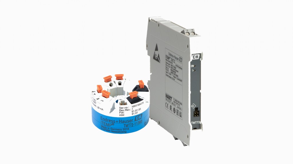 Bluetooth Built In To New Endress Hauser Temperature Transmitters