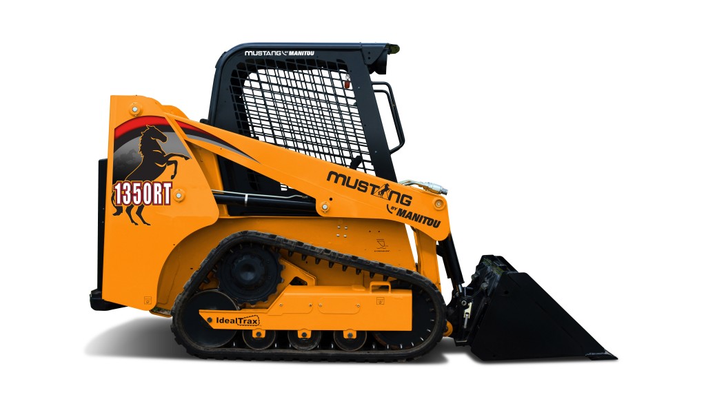 Mustang by Manitou small-frame compact track loader is ideal for confined jobsites
