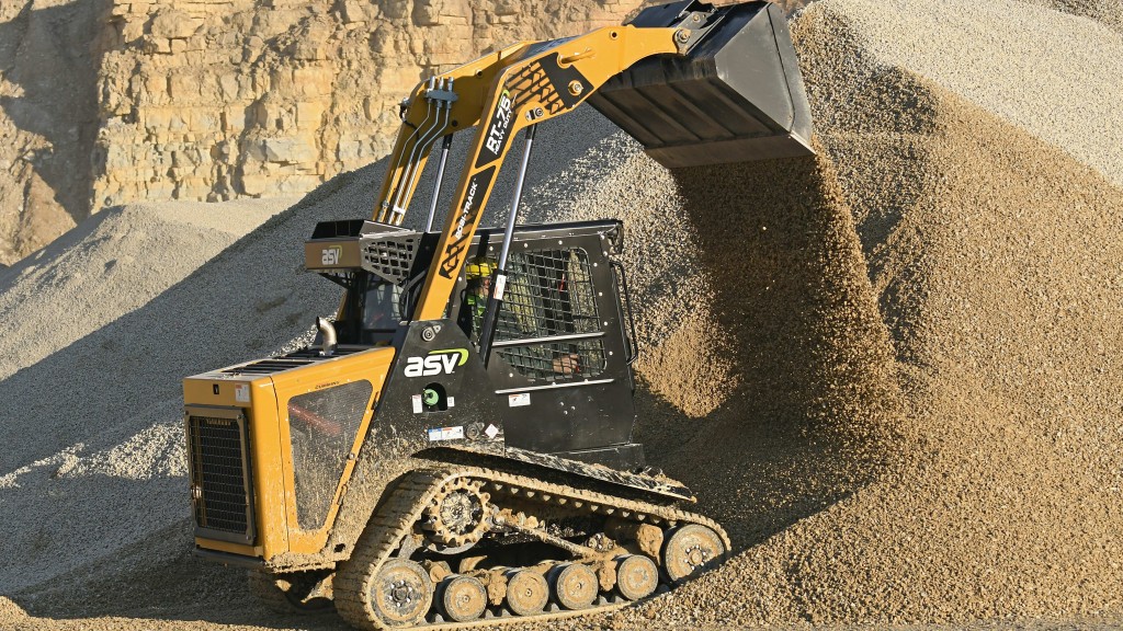 ASV holdings Posi-Track® loaders