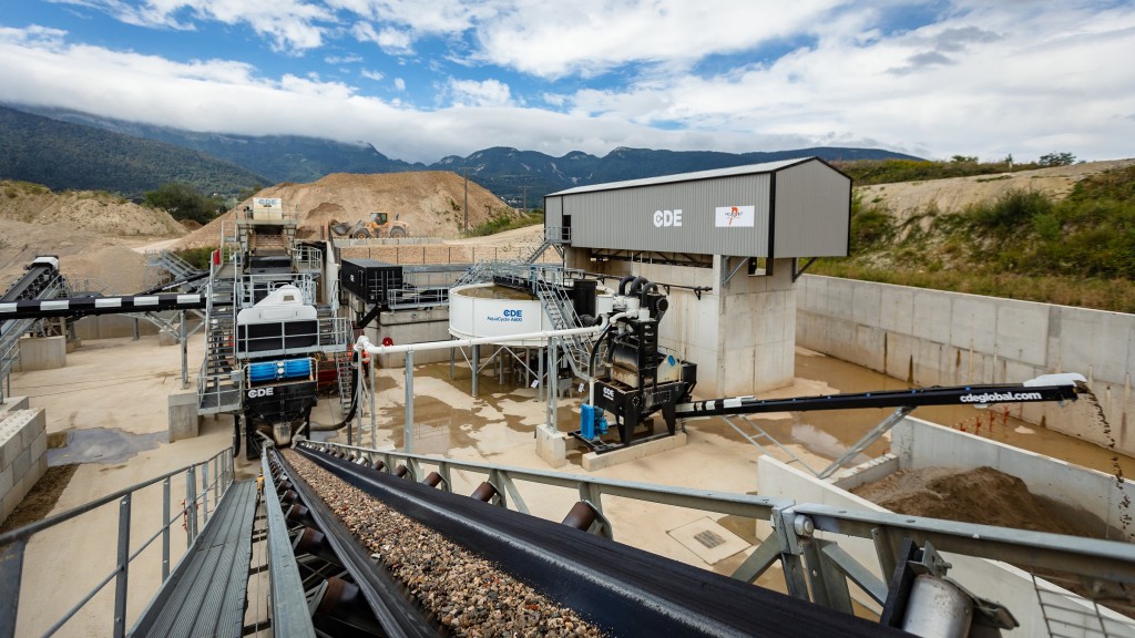 Pélichet to divert 200,000 tonnes of C&D with help from new CDE wet processing plant