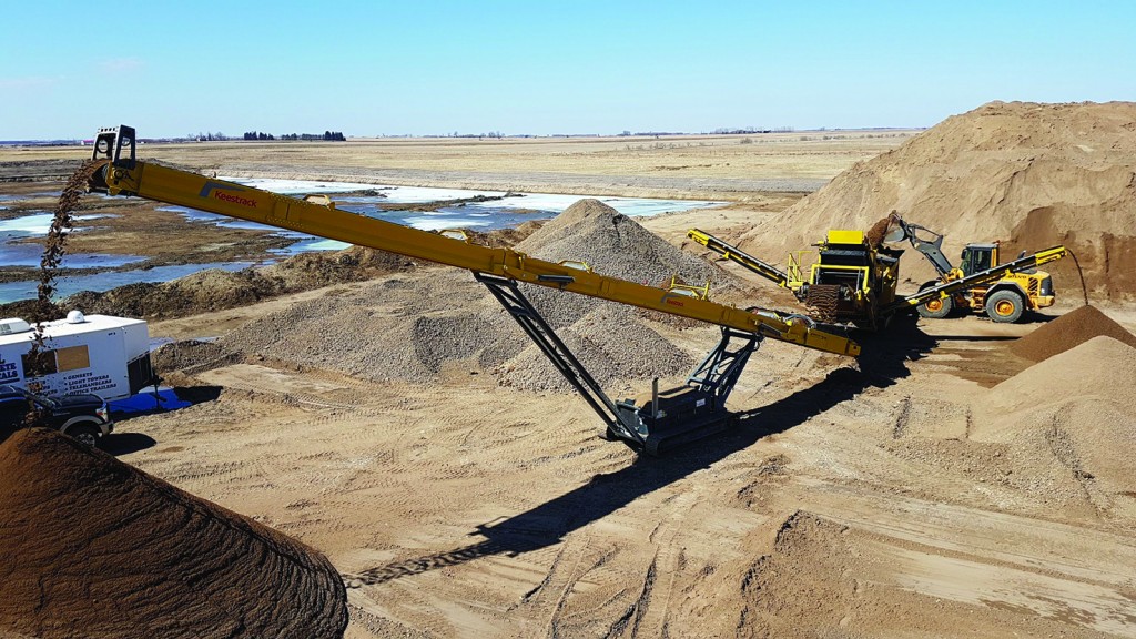 Top of the stack: new developments in aggregate stackers and conveyors