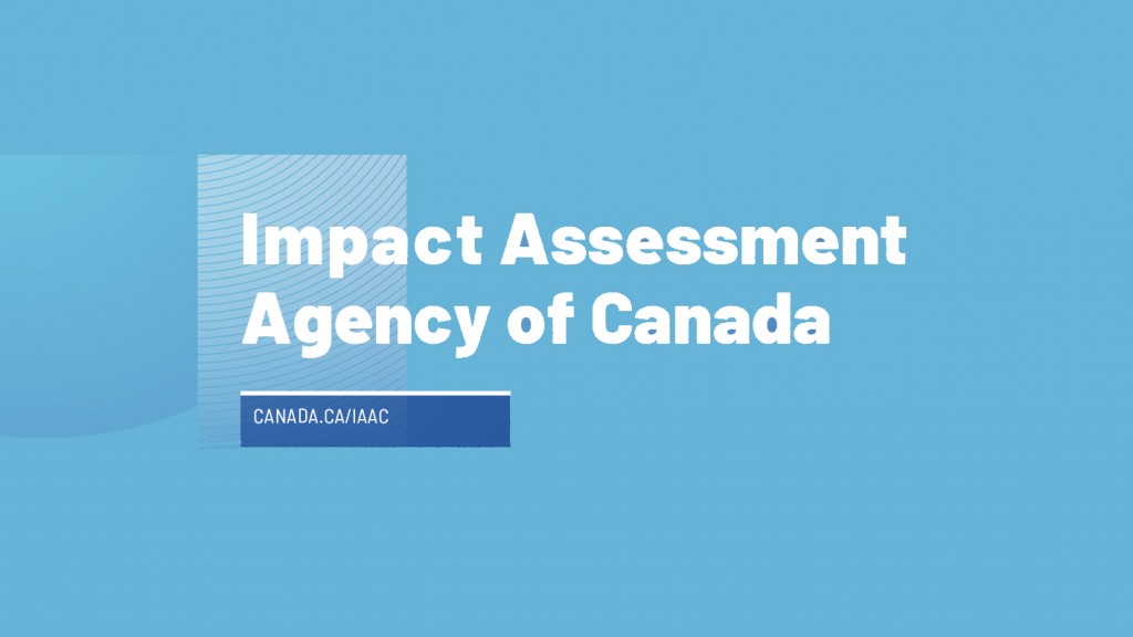 impact assessment agency of canada logo impact assessment agency of canada logo