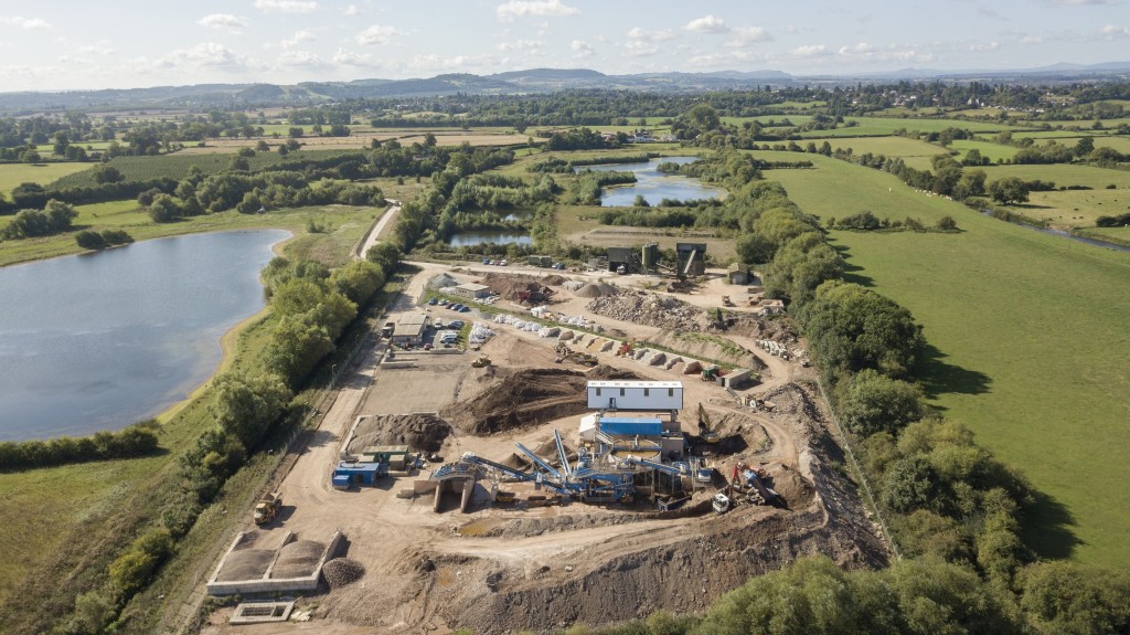 Hereford Quarries recycles 100% of inert waste with CDE wet processing plant