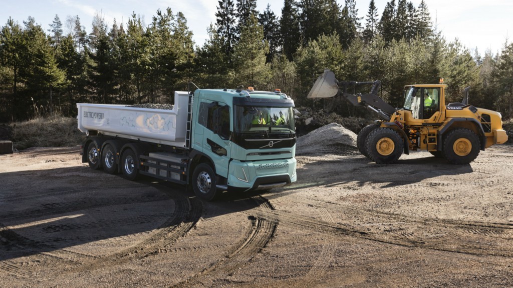 Volvo unveils electric vocational truck concept
