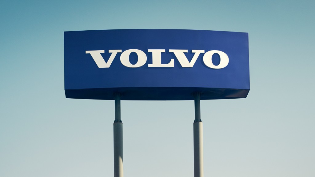 Volvo group sign