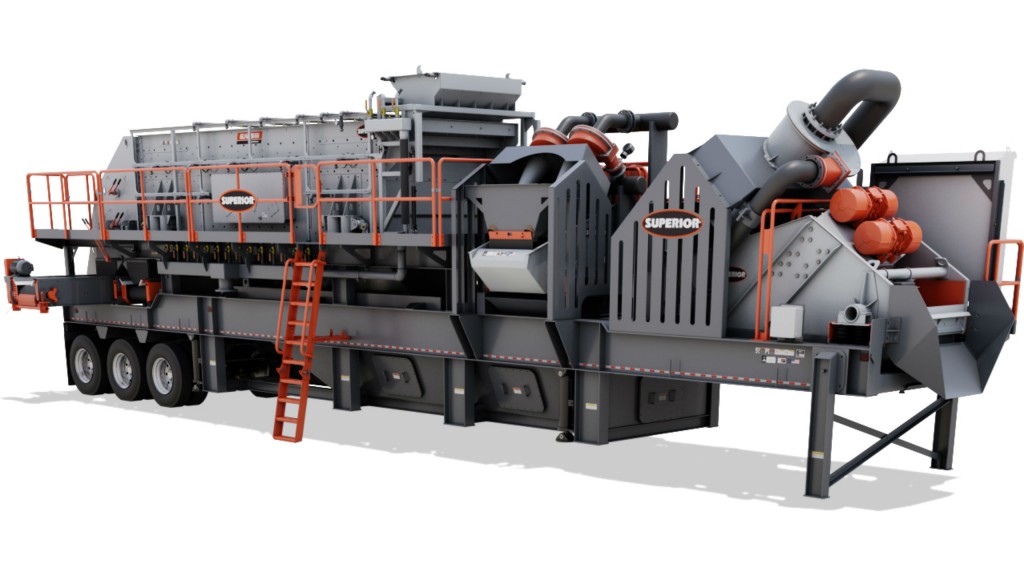 Superior Industries to premier new portable screen / washplant at CONEXPO-CONAGG 2020