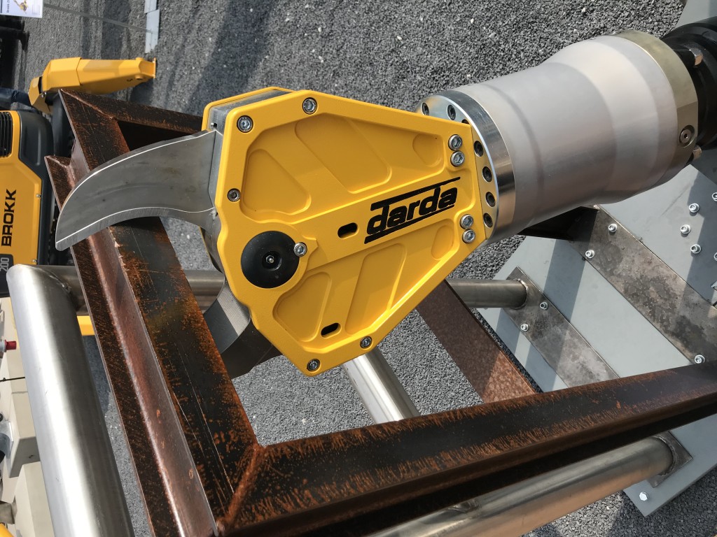 Brokk introduces low weight multi cutter with high cutting force