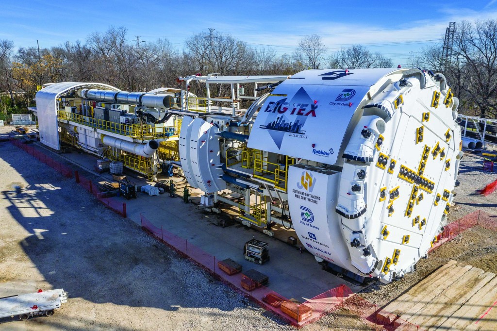 Largest hard rock TBM in the U.S. to dig tunnel designed to provide 100-year flood protection