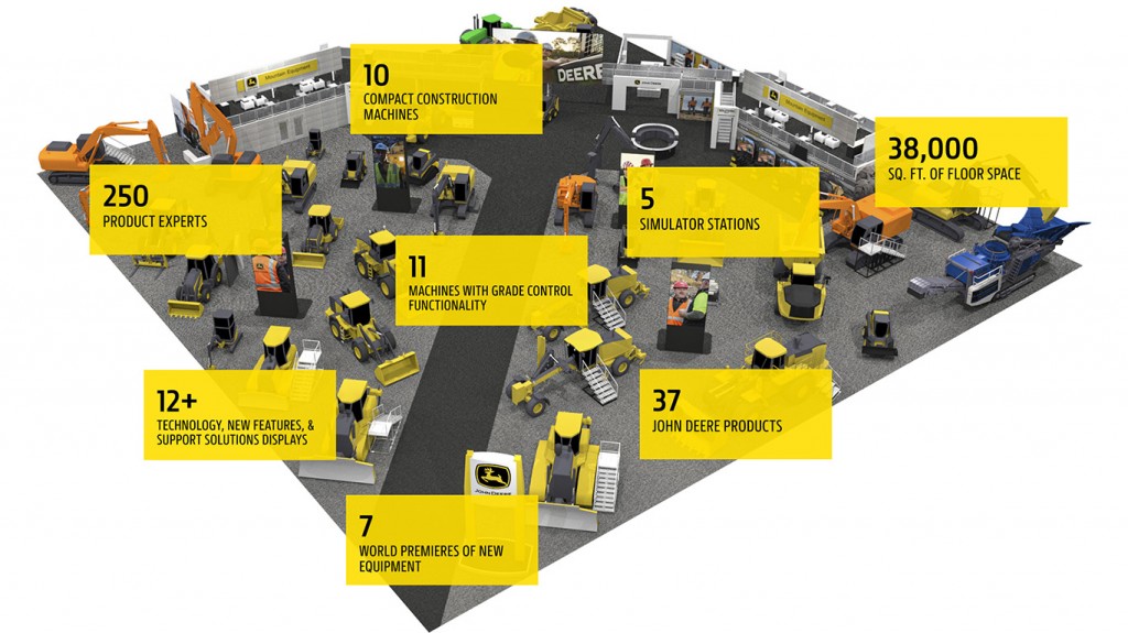 John Deere CONEXPO-CON/AGG 2020 booth to feature interactive experiences