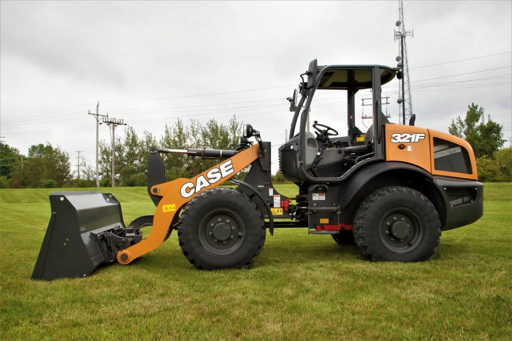 CASE Construction Equipment introduces new open canopy option for F Series wheel loaders