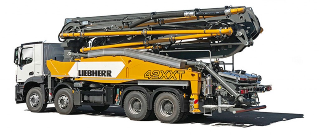 Liebherr to introduce concrete pump and hydraulic drive unit at World of Concrete