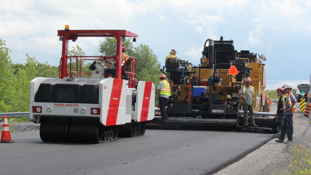 Canadian compaction solution shows solid paving potential