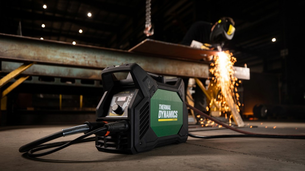 Cutmaster 40 portable plasma cutter delivers more power and performance