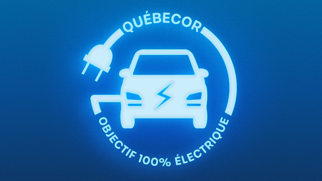 Quebecor to convert entire fleet to electric vehicles