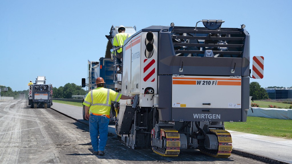 Large milling machines take centre stage at Wirtgen Group's CONEXPO-CON/AGG booth