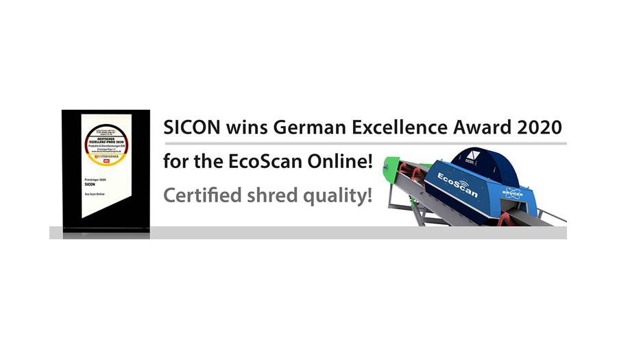 banner for Sicon winning german award