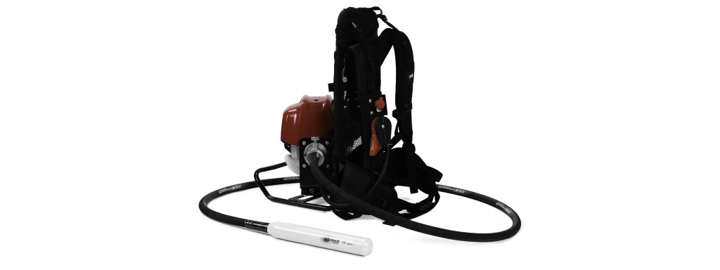 Minnich introduces 50 CC backpack vibrator at World of Concrete