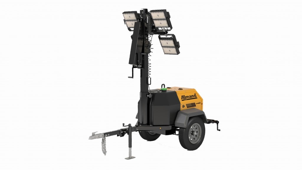 New light towers and towable heater from Allmand Bros.