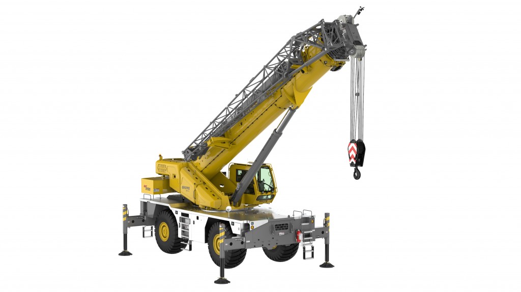 manitowoc rough terrain crane