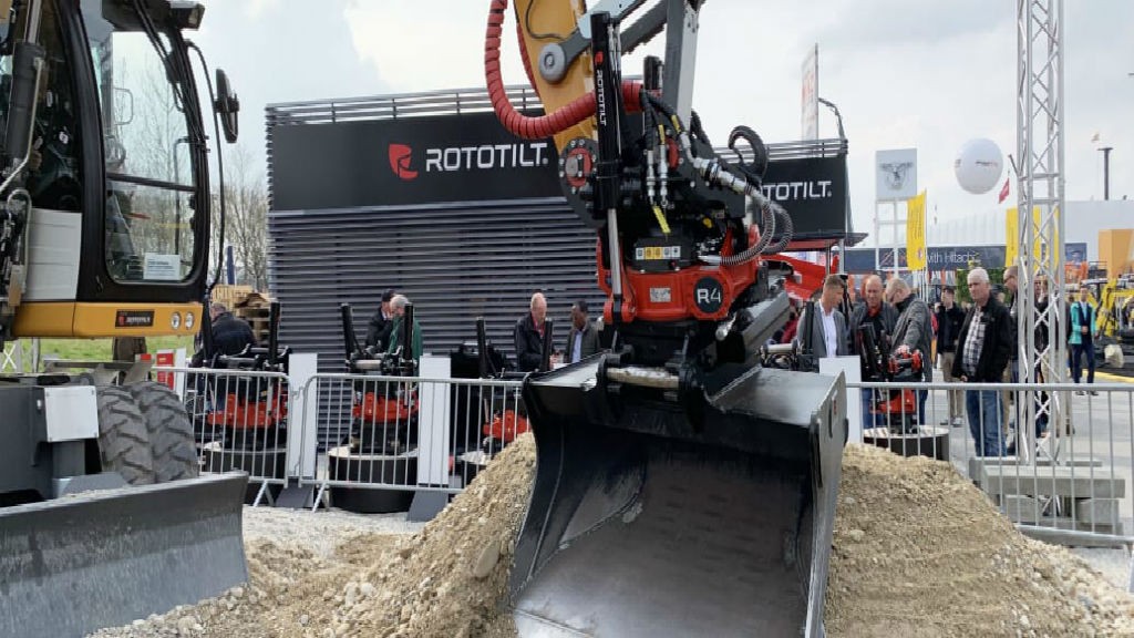 Rototilt to display tiltrotator range at CONEXPO-CON/AGG 2020