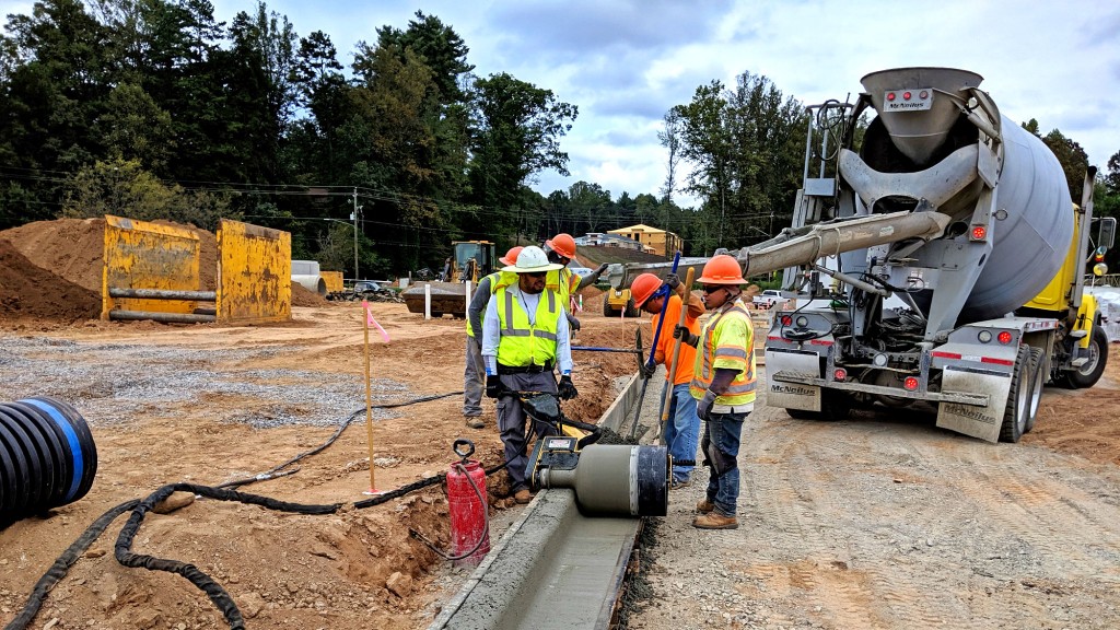 The Curb Roller CM4000 reduces the labor of shaping curb and gutter pours, allowing crews to complete work up to twice as fast as manual methods or face forming.