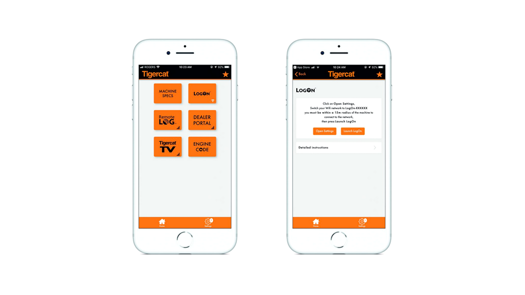 Tigercat releases app to help combat machine downtime