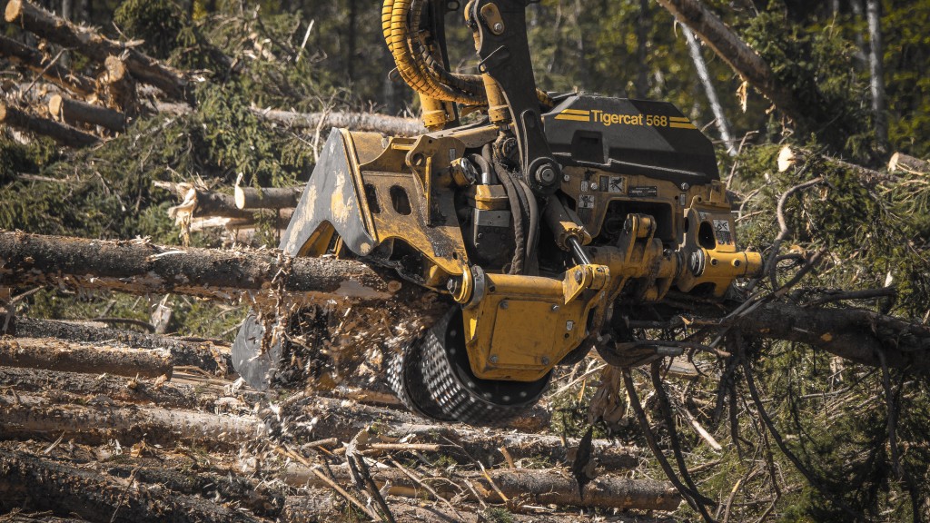 Tigercat harvesting head