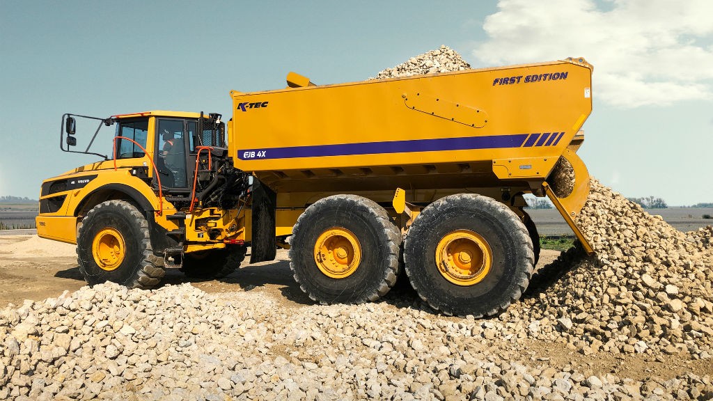 K-Tec introduces ejector box for Volvo articulated dump trucks