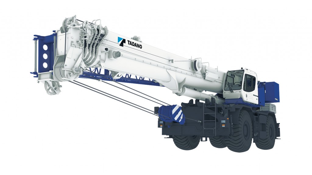 Tadano rough terrain crane