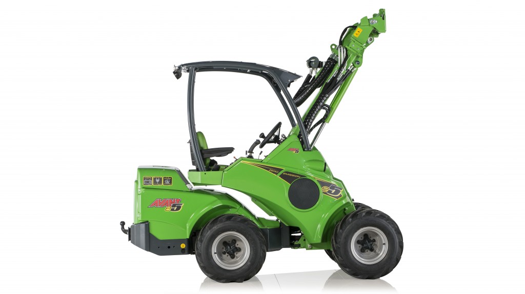 Avant Tecno USA's first fully electric loader offers lower operating costs