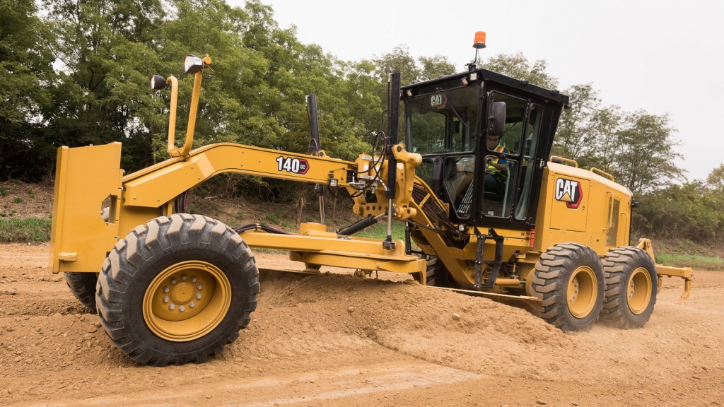 caterpillar140 gc motor grader