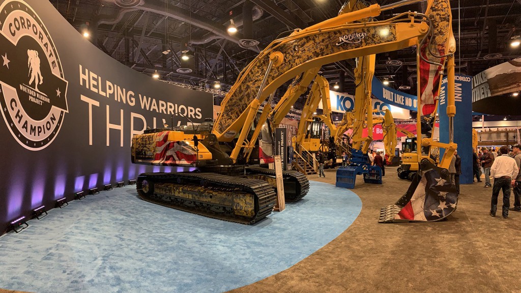 KOBELCO SK350LC-10 Wounded Warrior Project