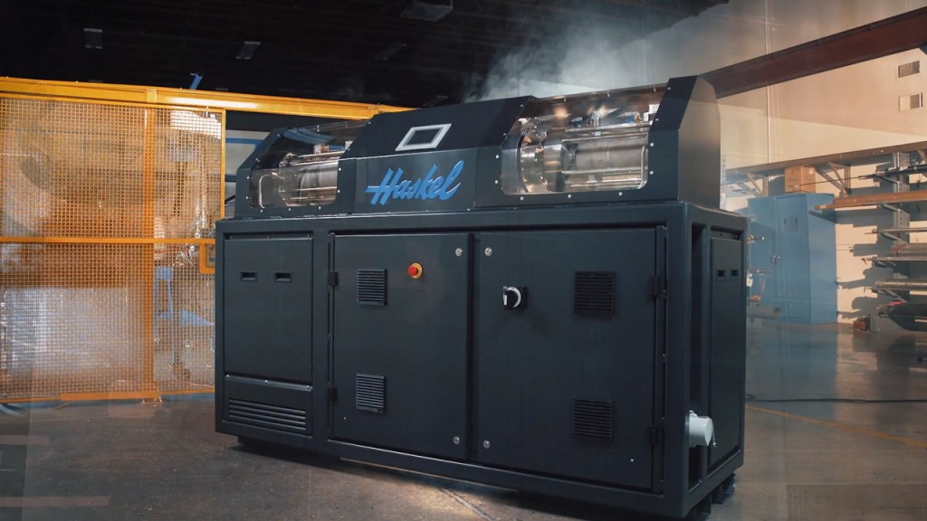 Haskel q-drive gas booster Haskel q-drive gas booster
