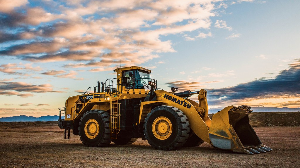 The WA800-8 wheel loader