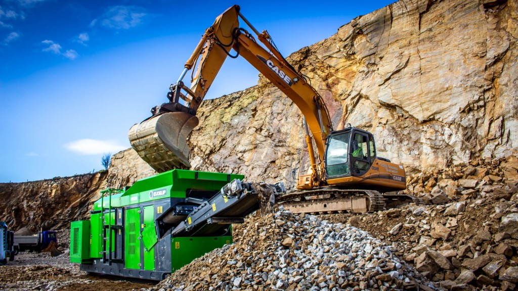 EvoQuip hybrid diesel-electric jaw crusher introduced